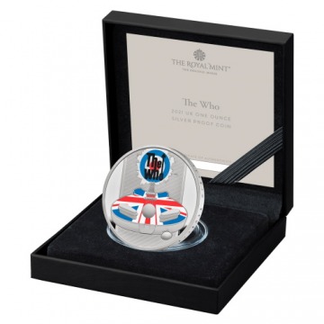 1 Oz Prata The Who 2 Libras UK 2021