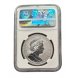 Foto 1: Ilha de Man � 1 On�a (1 oz) de prata fina, Angel - NGC MS70